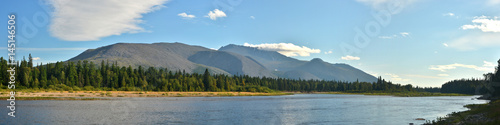 Northern Urals. The river in the national Park "Yugyd VA".