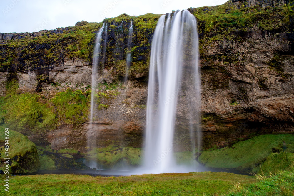 Seljalandsfoss waterfall in Iceland