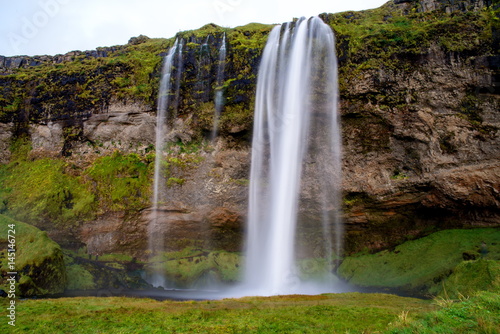 Seljalandsfoss waterfall in Iceland