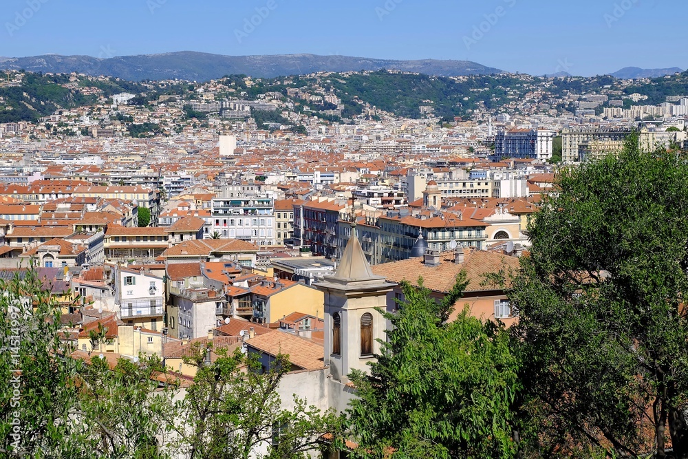 Fototapeta premium Panoramic View of Nice