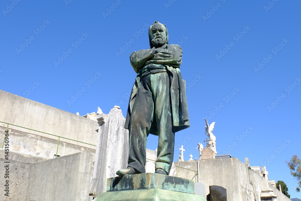 Obraz premium Monument to Aleksandr Herzen, Nice France