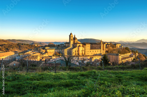 Urbino (Marche, Italy) - A walled city in the Marche region of Italy, a World Heritage Site notable for a remarkable historical legacy of independent Renaissance culture. photo