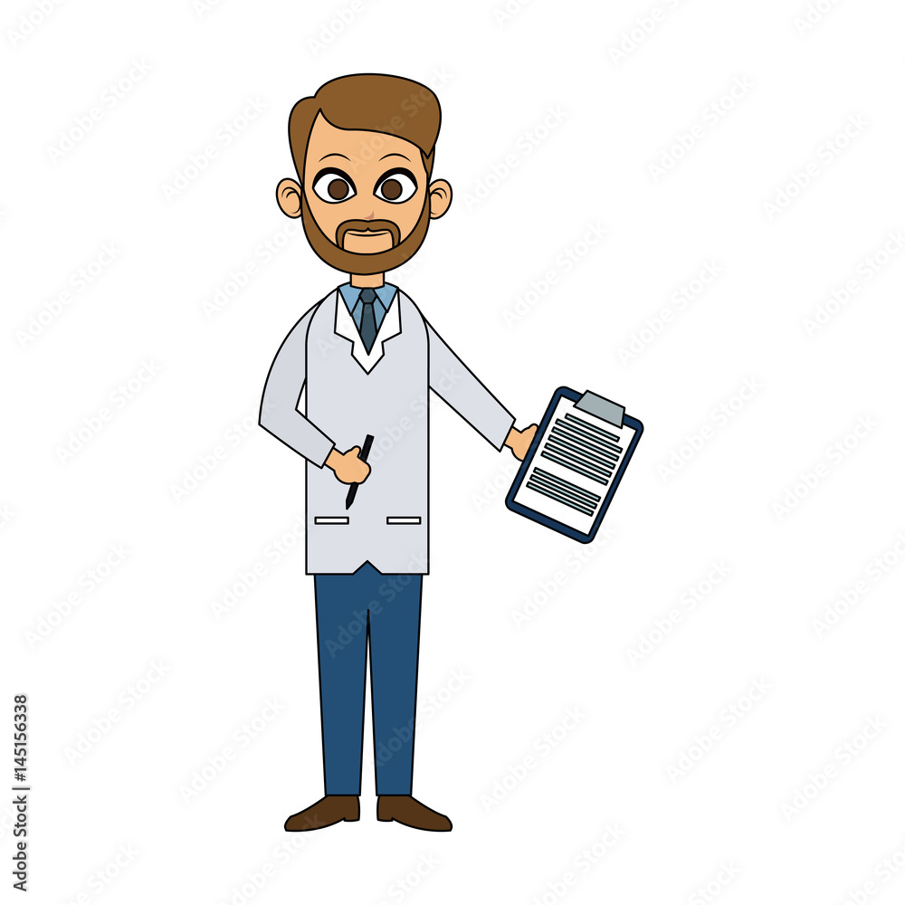 handsome bearded male doctor icon image vector illustration design handsome bearded male doctor icon image vector illustration design