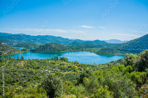  Beautiful view of the lake, Croatia