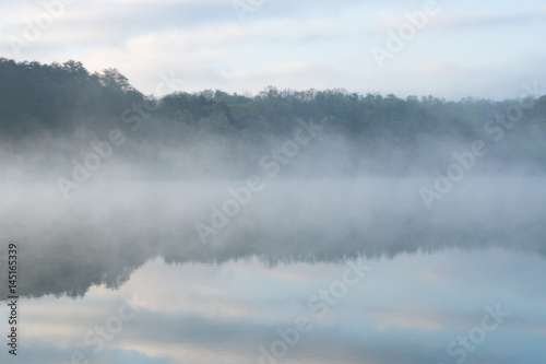 Foggy Morning at the Lake © Martina