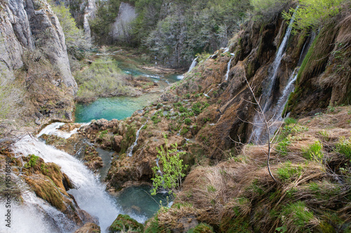 Lots of waterfalls from Plitvice National Park, Croatia