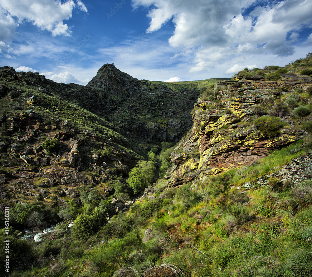 Mosteiro's Stream, Alto Douro International Park, Poiares, Portugal