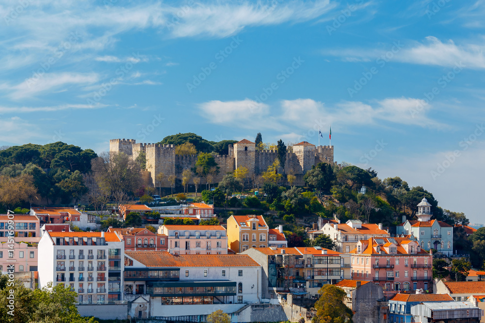 Lisbon. The Castle of St. George.
