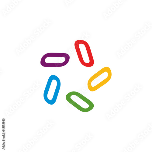 O five-letter initial - with a negative space star