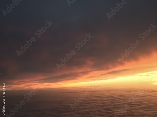 Sunset in the Clouds