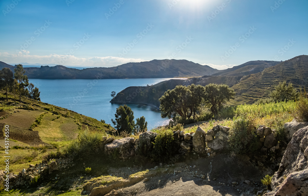 Isla del Sol on Titicaca Lake - Bolivia