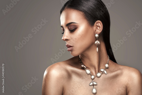 Beauty portrait of african woman.