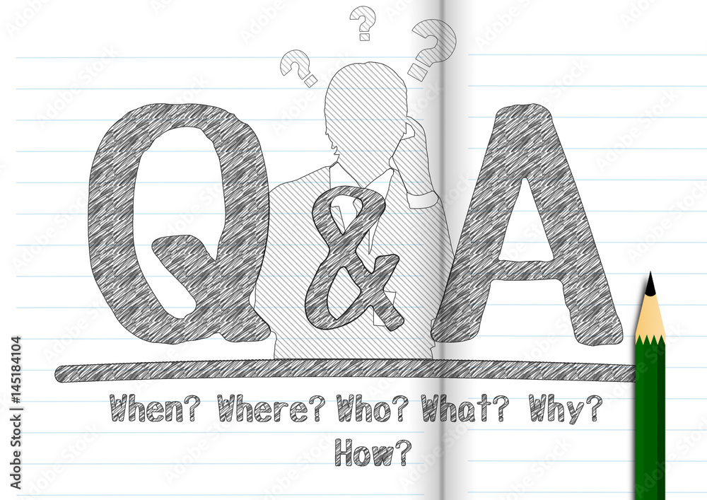 Question And Answer Stock イラスト Adobe Stock