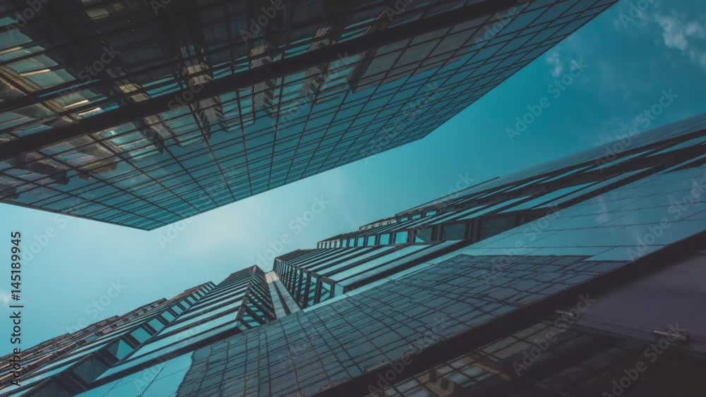 Skyscraper Buildings and Sky View