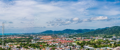 Pnorama view of Phuket Town