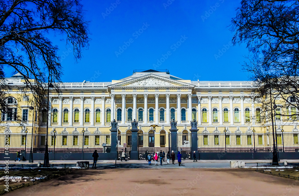 The State Russian Museum of His Imperial Majesty Alexander III.  St. Petersburg, Russia