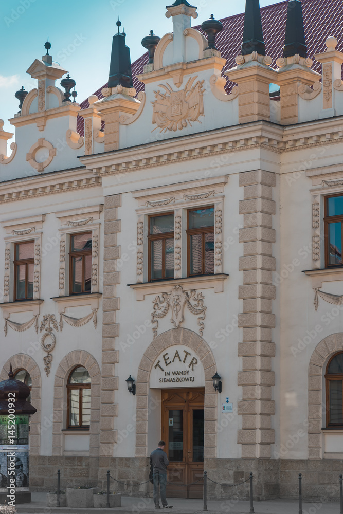 Fototapeta premium Teatr w Rzeszowie im. Wandy Siemaszkowej
