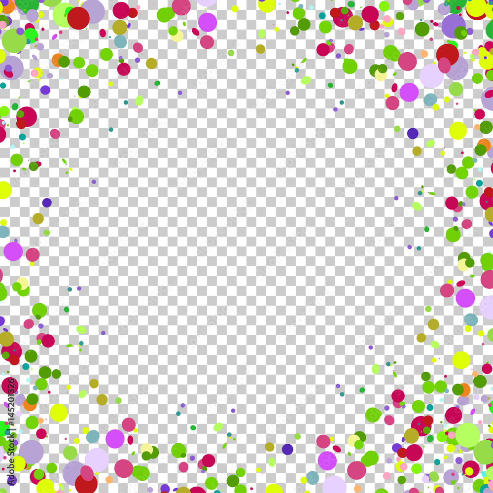 Abstract background with falling multicolored confetti. Empty space for text. Background for holiday cards, greetings. Abstract background with falling multicolored confetti. Empty space for text. Background for holiday cards, greetings.