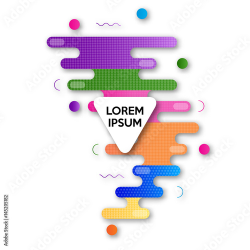 Geometrical composition of elements of parallel lines and circles. Perfect for background and graphic web design