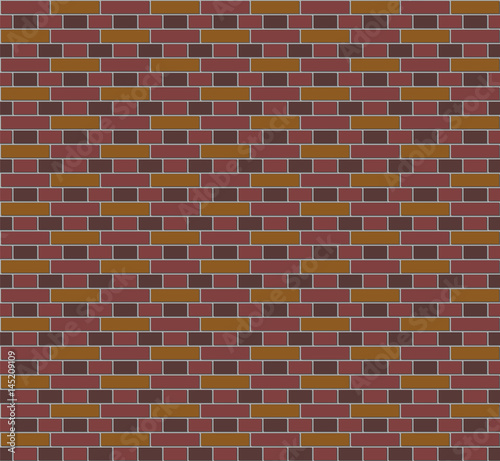 Texture of English brickwork
