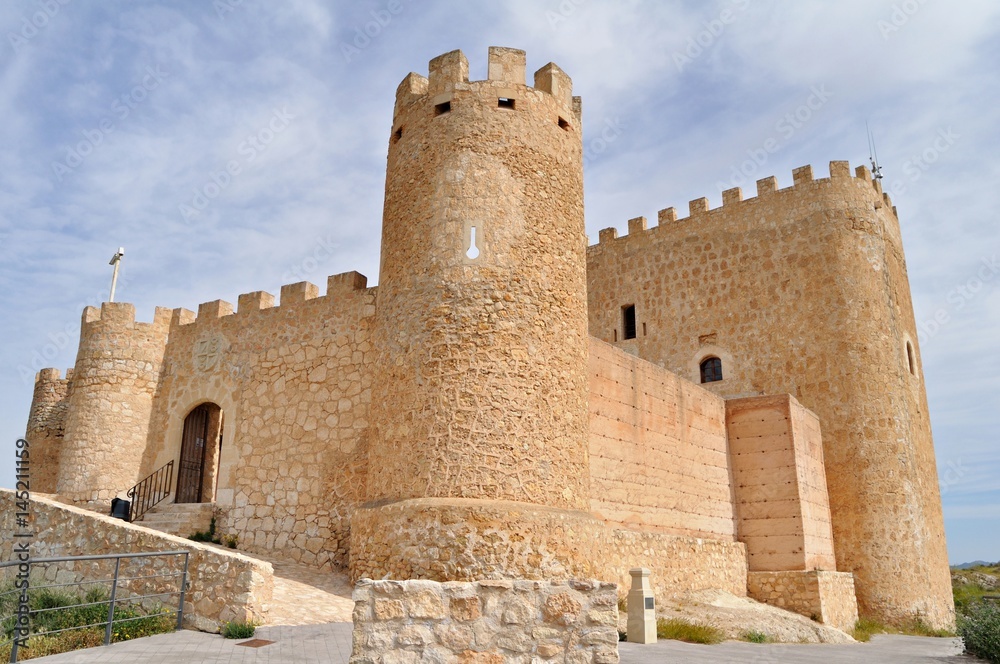 El castillo de Jumilla