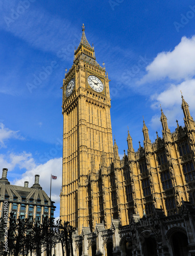 Big Ben and part of the house of parliament