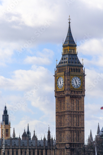 Big Ben and part of the house of parliament