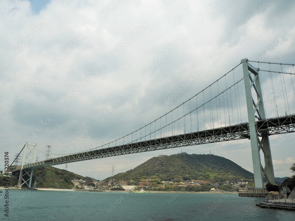 ocean bridge in Japan