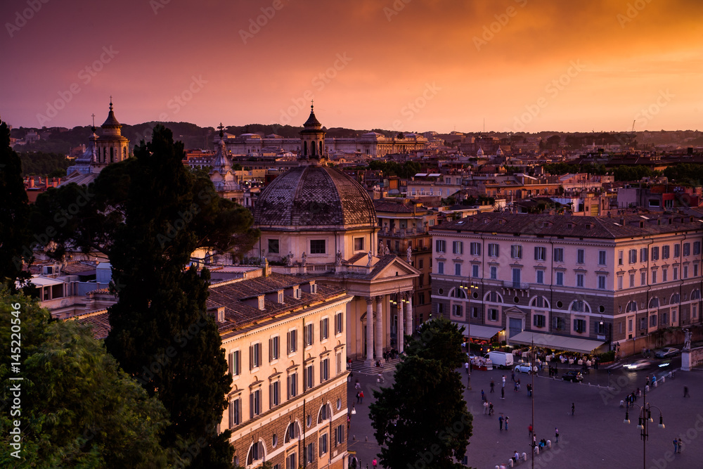Naklejka premium Romantic Rome