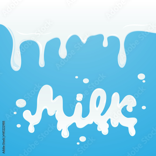 Milk droplets