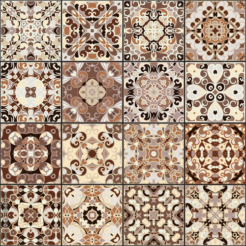 Collection of ceramic tiles