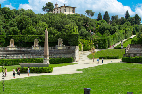 Boboli gardens in Florence