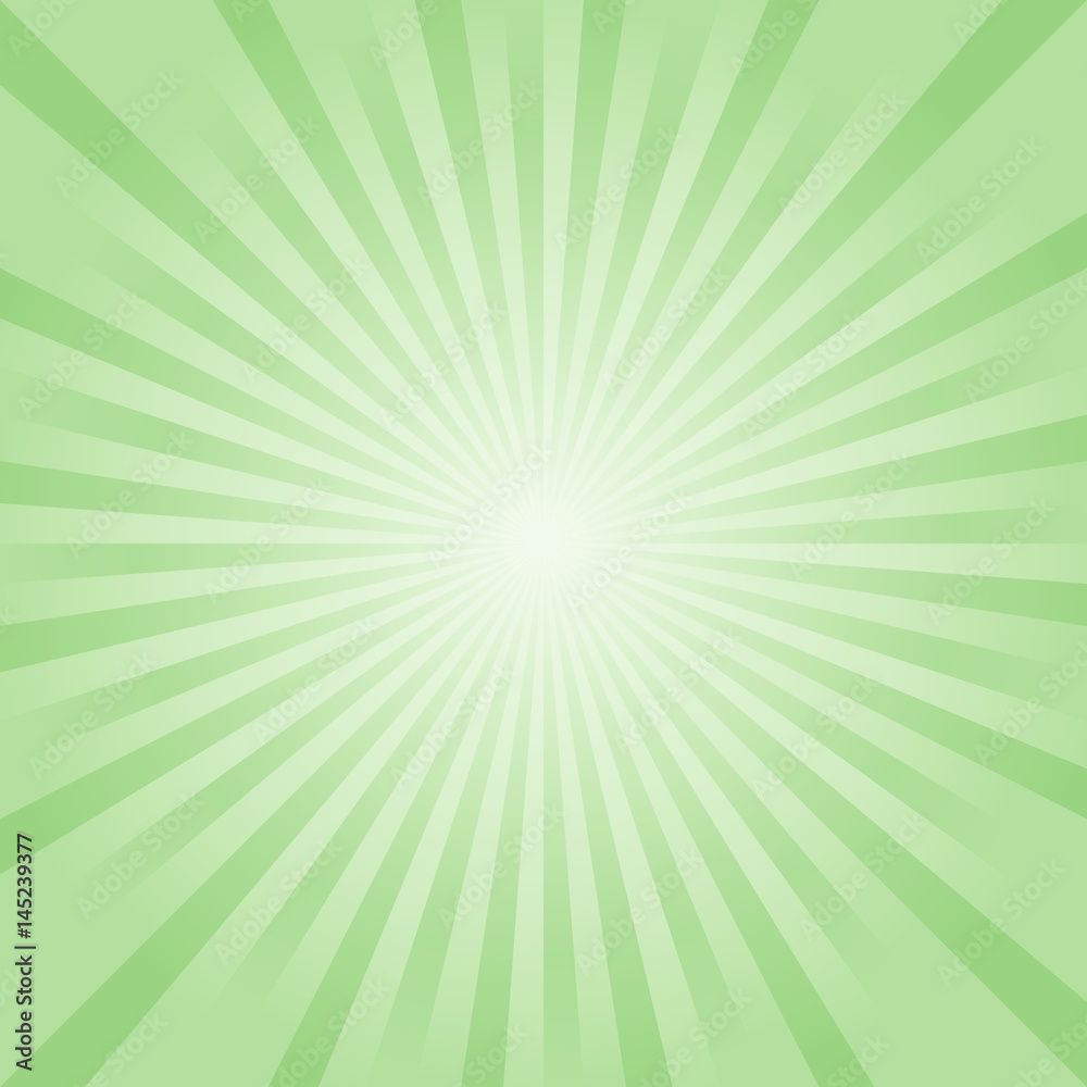 Abstract background. Soft Green rays background. Vector EPS 10, cmyk Abstract background. Soft Green rays background. Vector EPS 10, cmyk