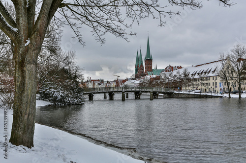 Hochwasser in Lübeck