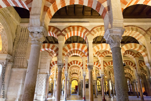 Inside the Grand Mosque Mezquita cathedral of Cordoba, Andalusia © lapas77