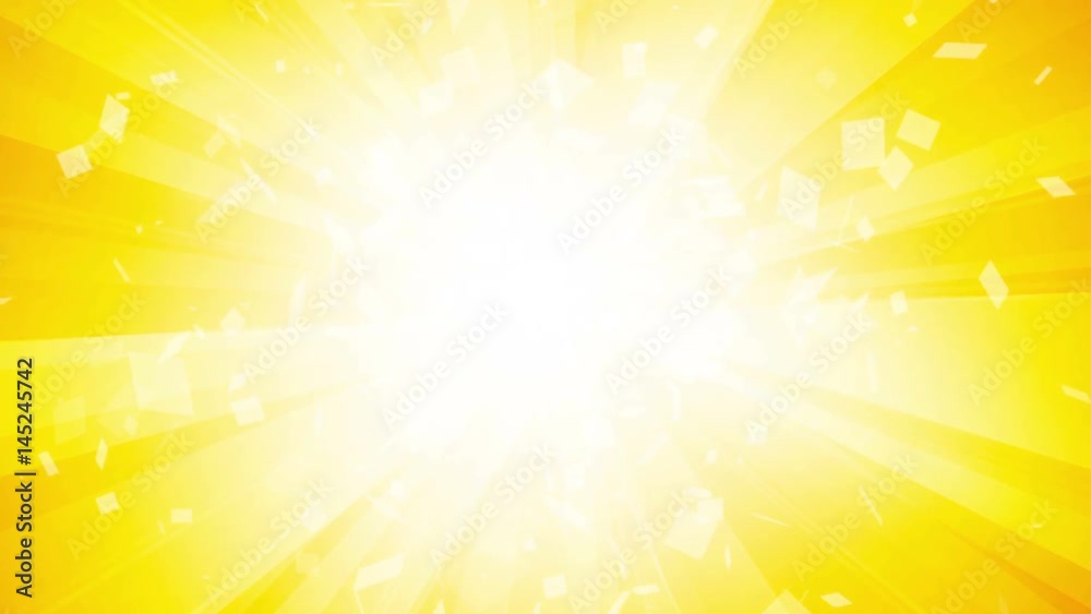 yellow abstract geometric background