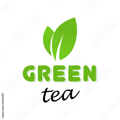 Logo with Green Tea