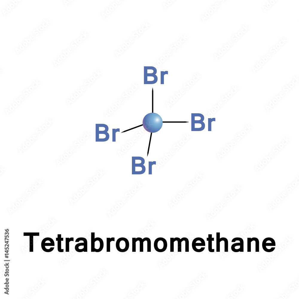 Photo &amp; Art Print Tetrabromomethane, CBr4, also known as carbon 