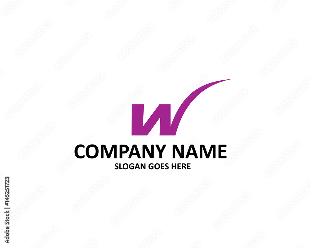 W Letter Logo W Letter Logo
