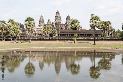 Panoramic view of Angkor Wat  Cambodia