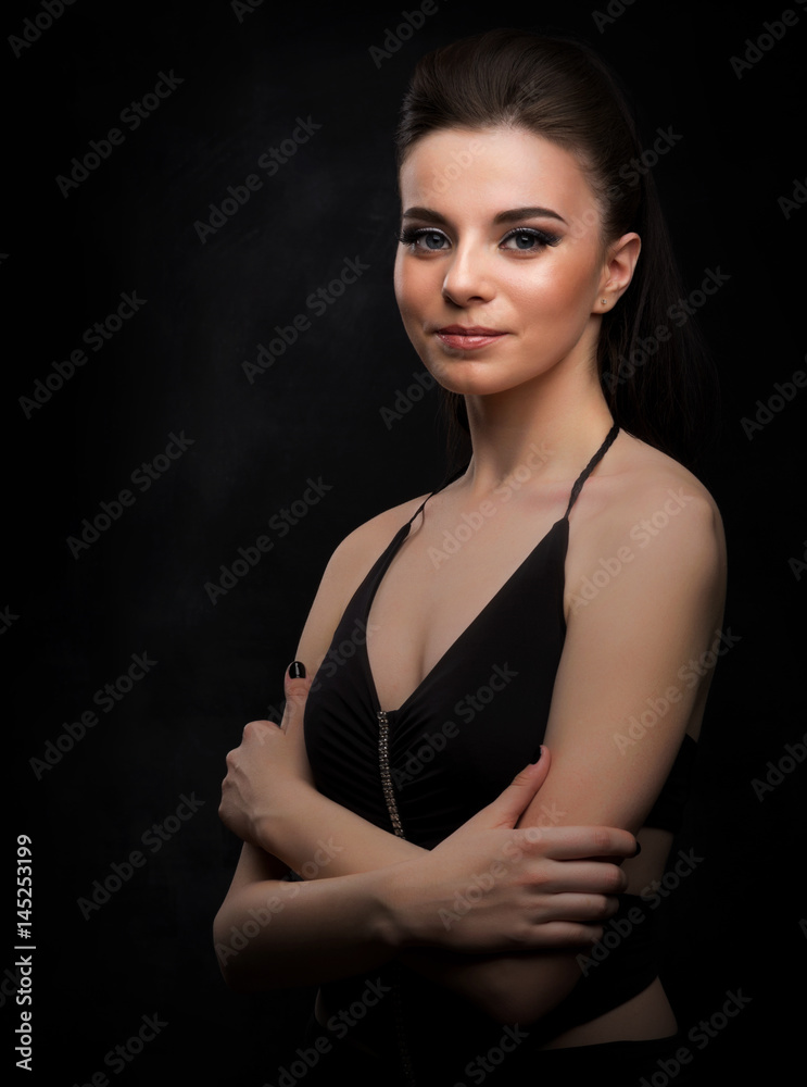 Portrait of young girl Portrait of young girl