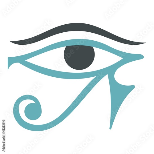 Eye of Horus icon isolated