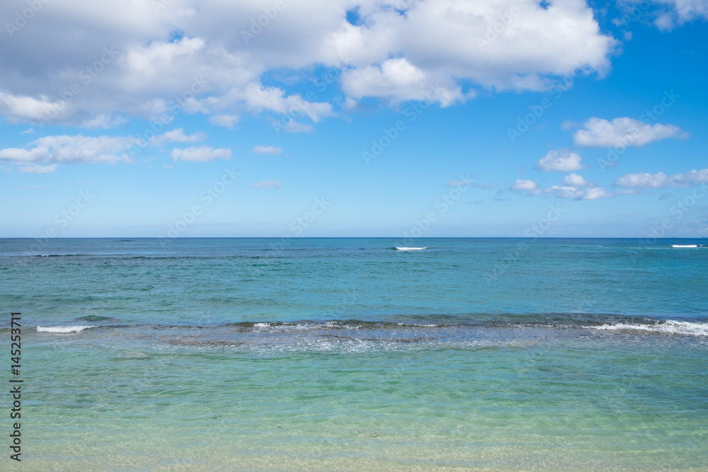 Pacific Ocean Windward Side of Oahu Hawaii