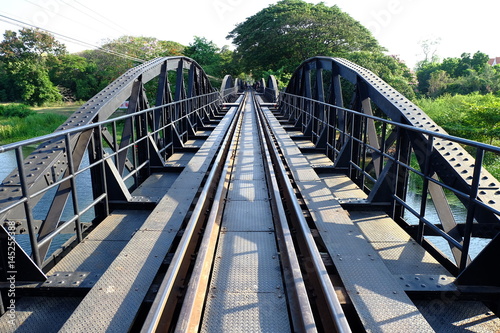 Fototapeta Naklejka Na Ścianę i Meble -  The Bridge of the River Kwai
