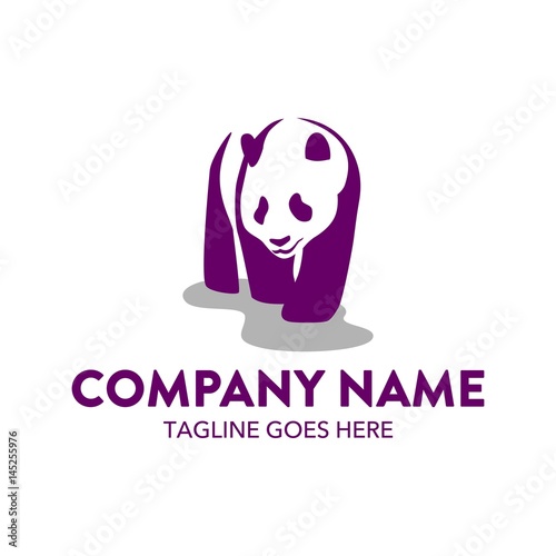 Unique Panda Logo