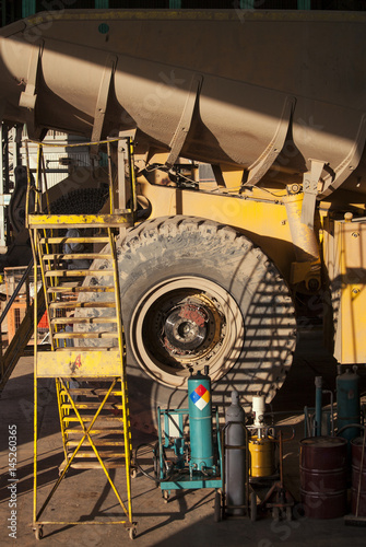 Coppermine Dumptruck Maintenance photo