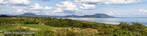 Fotografie, Obraz Nice panorama landscape from Hungary (Lake Balaton)
