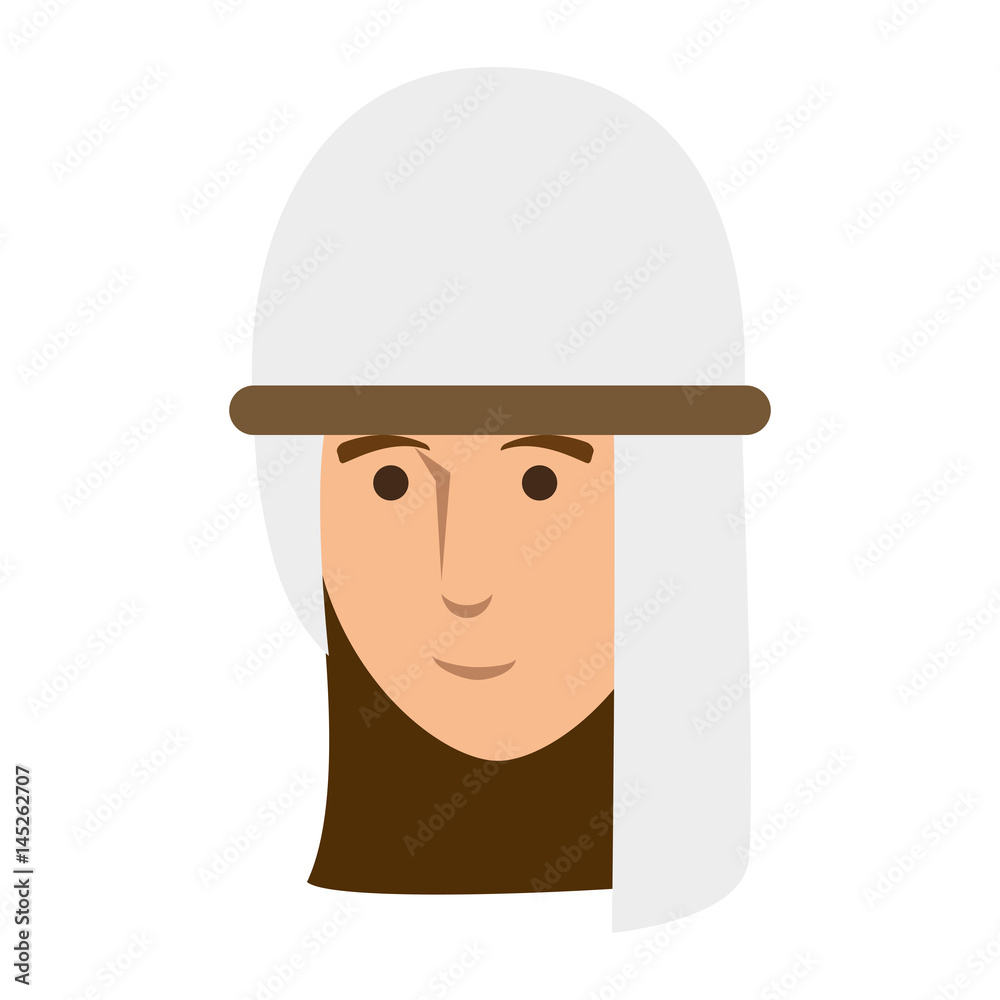 arab character avatar icon vector illustration design arab character avatar icon vector illustration design