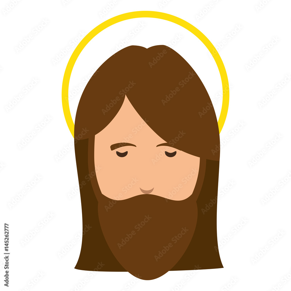 jesuschrist avatar character icon vector illustration design jesuschrist avatar character icon vector illustration design