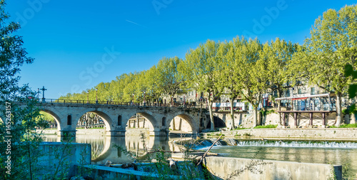 Sommières, Occitanie, France. photo